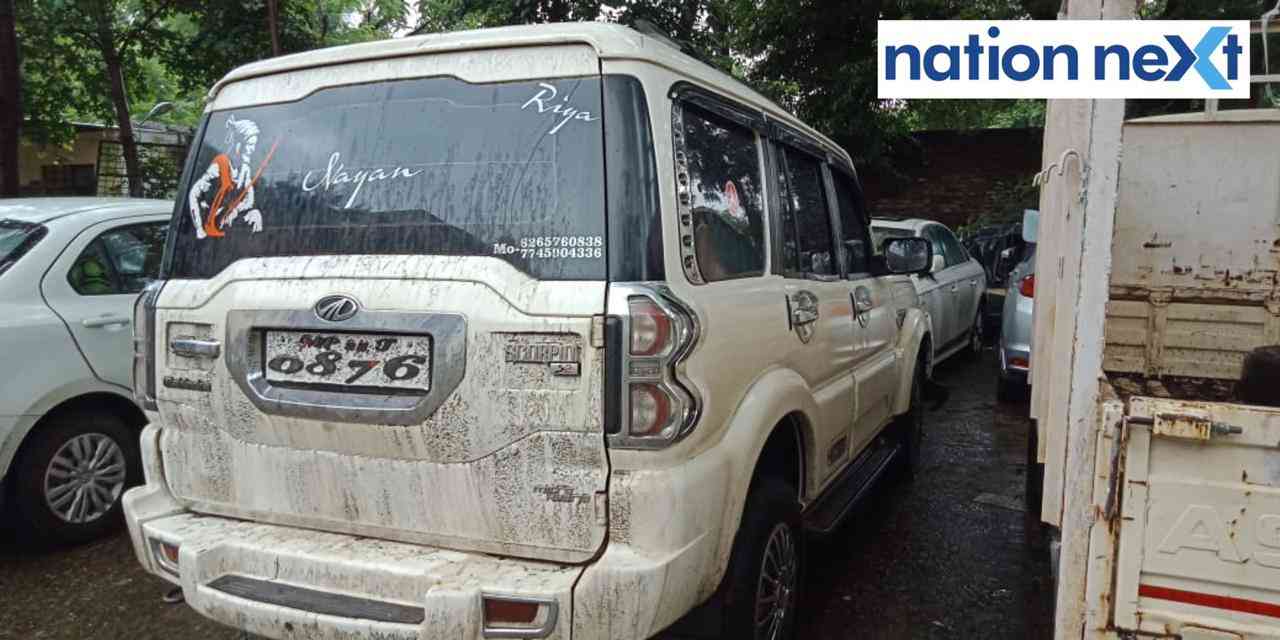 Scorpio that rammed the Activa